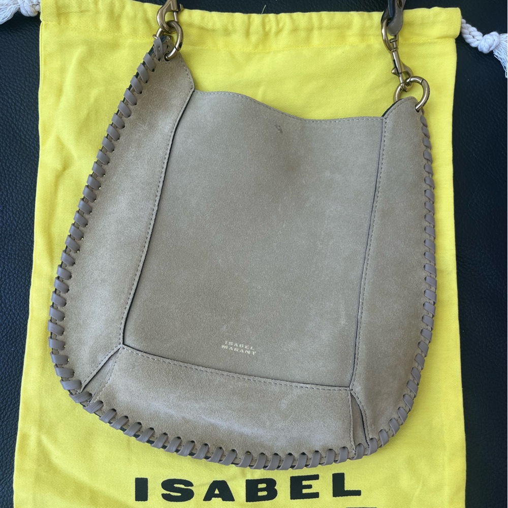 ISABEL MARANT OKSAN SUEDE LEATHER CROSSBODY BAG